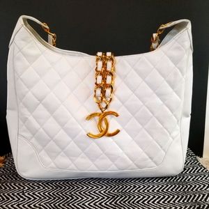 Chanel Vintage White Shoulder bag